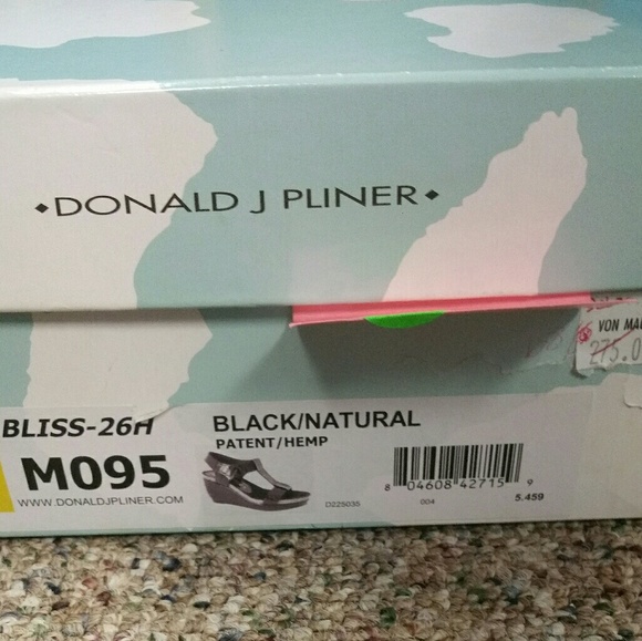 Donald J. Pliner Bliss jute sandals  size 9.5 - Picture 2 of 8